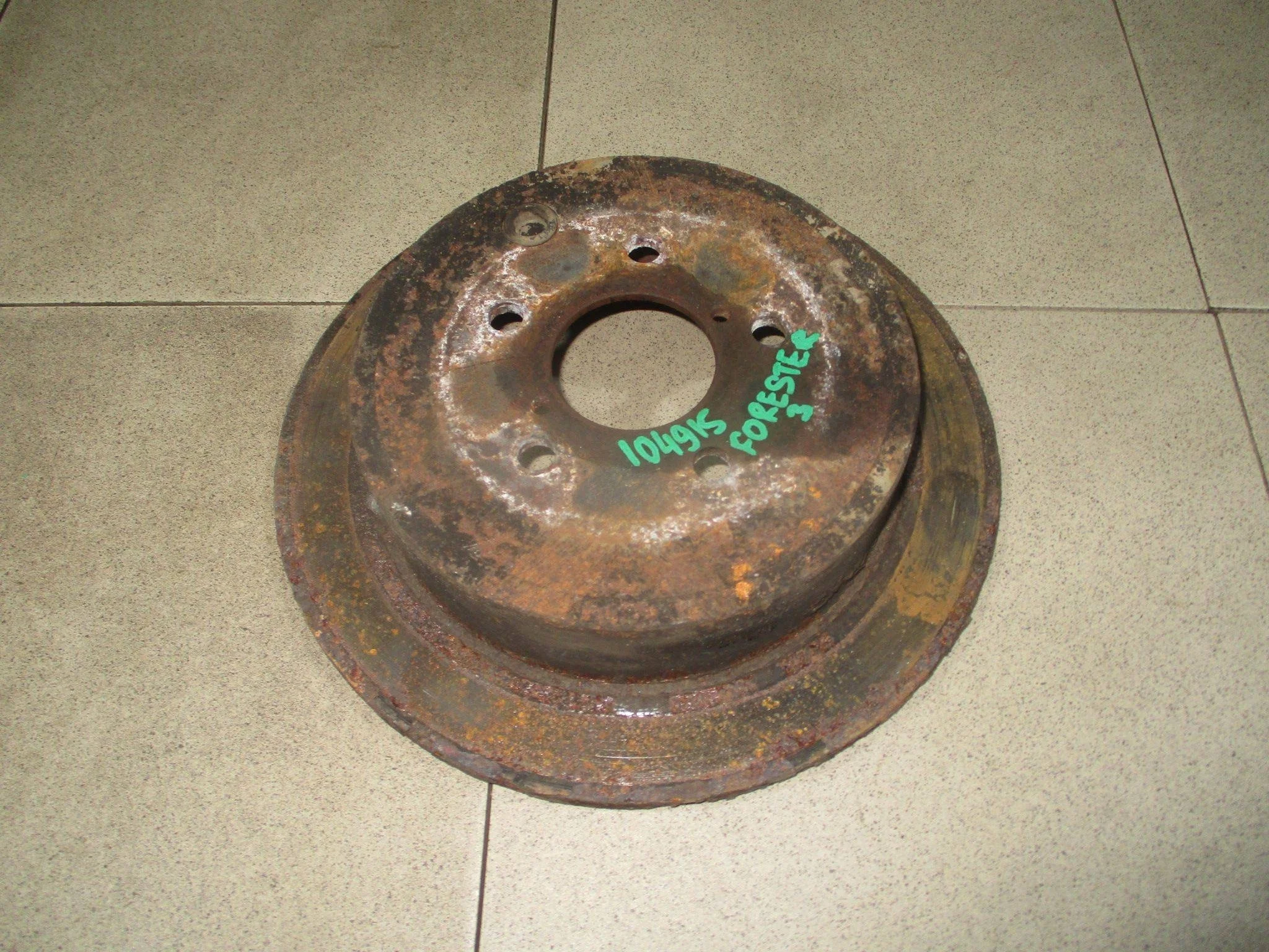 диск тормозной Subaru Forester III (SH) 2009-2012