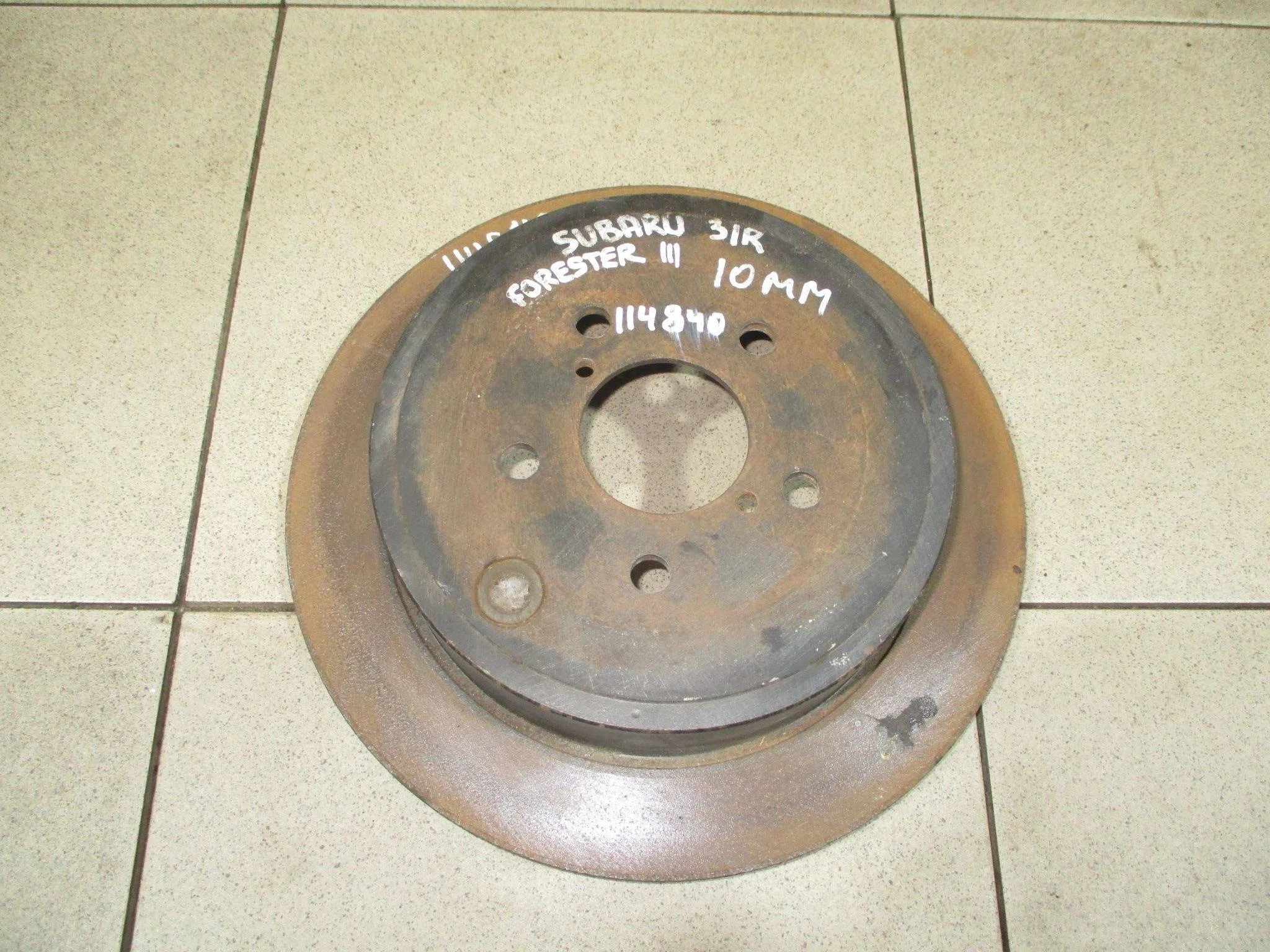 диск тормозной Subaru Impreza III (GE/GH/GR/GV) 2007-2011
