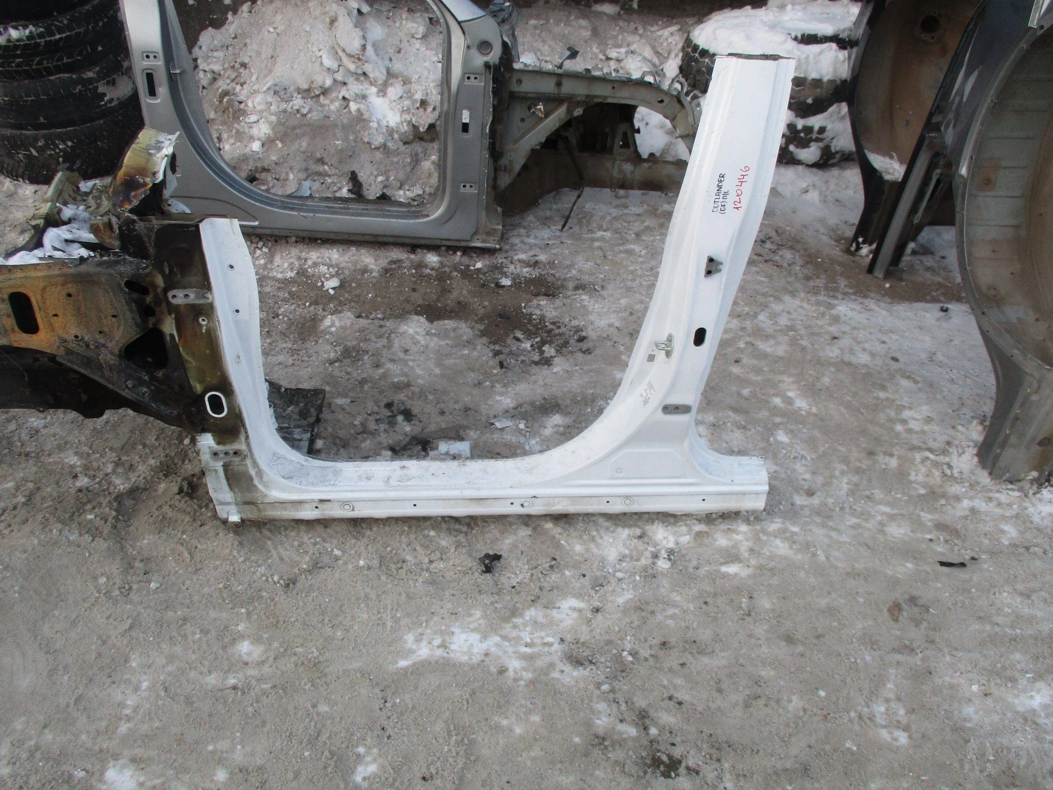 порог со стойкой Mitsubishi Outlander (GF) 2012>