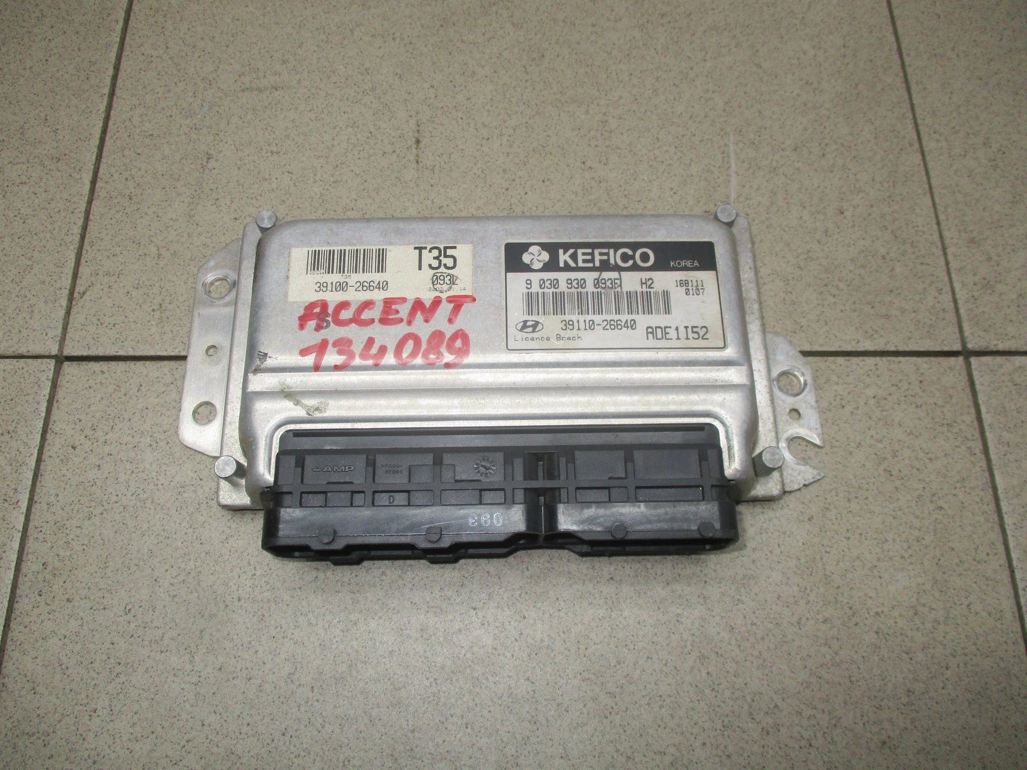 блок управления двигателем Hyundai Accent (LC) (ТАГАЗ) 2000-2012
