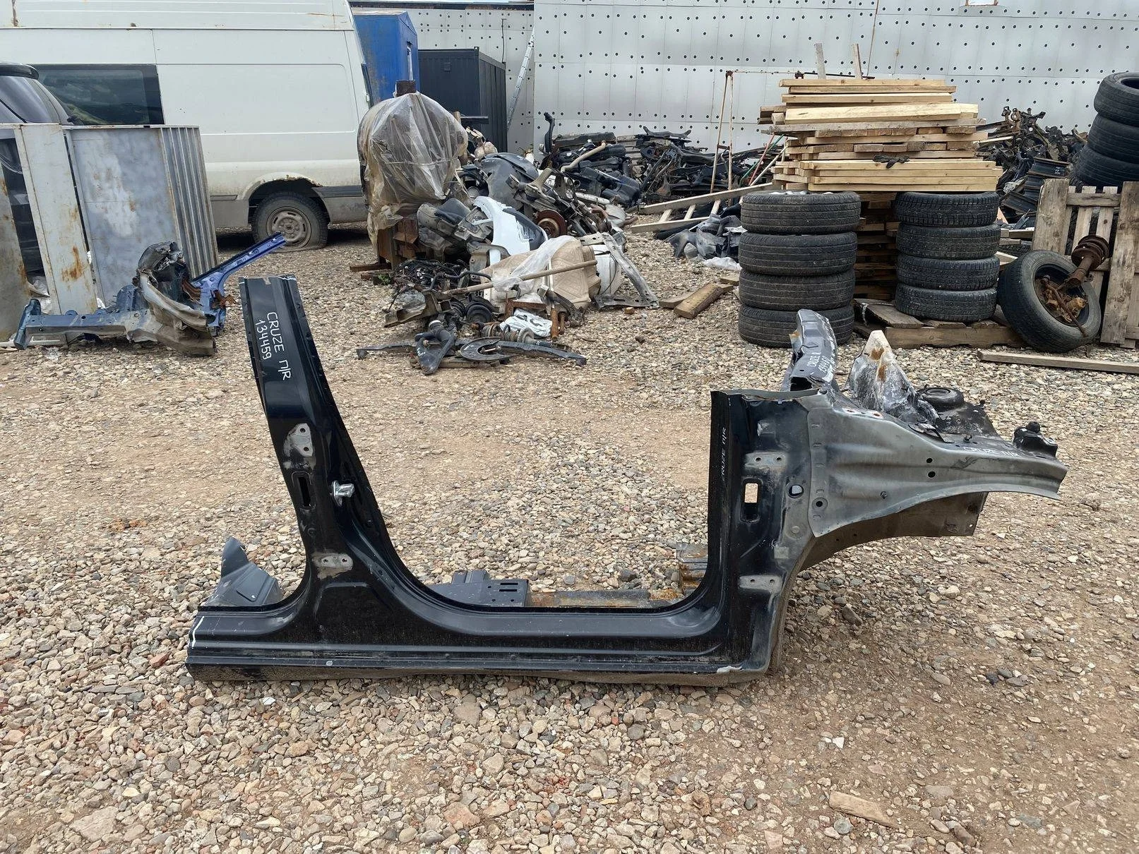 порог со стойкой Chevrolet Cruze (J300) 2009-2016