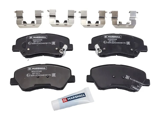 Колодки тормозные передние HYUNDAI SOLARIS RB 2010-2017, SOLARIS HCR 2017-2020, KIA RIO III UB 2011-2017, RIO IV FB 2017-2020