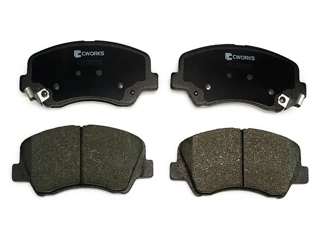 Колодки тормозные передние HYUNDAI ACCENT IV RB 2010-2017, I20 GB / IB 2015-, SOLARIS HCR 2017-2020, KIA RIO III UB 2011-2017, RIO IV FB 2017-2020