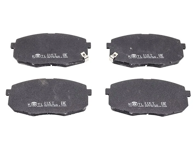 Колодки тормозные передние HYUNDAI I30 FD 2007-2012, KIA CEED ED 2007-2012, CEED JD 2012-2018, CARENS UN 2006-2012
