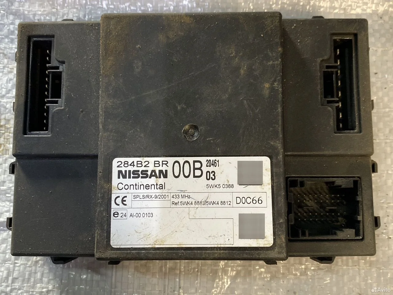Блок bcm nissan qashqai j10