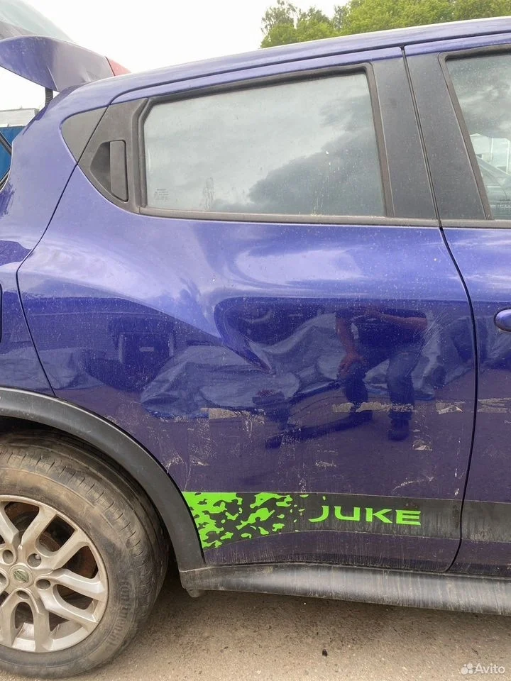 Дверь задняя правая nissan juke f15