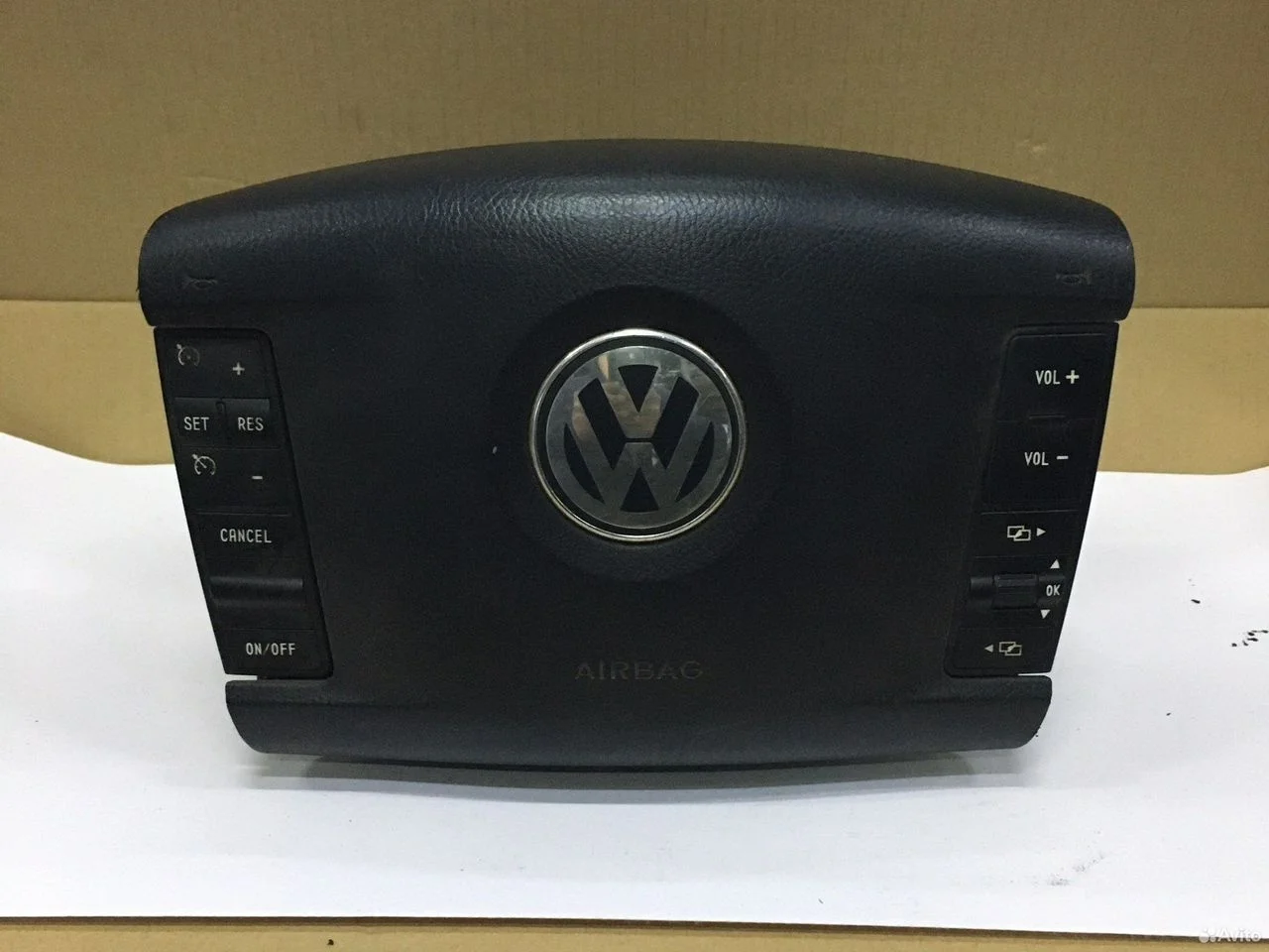 Подушка безопасности в руль vw touareg 7l vag