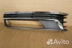 Решетка в бампер передняя левая под туманку vag