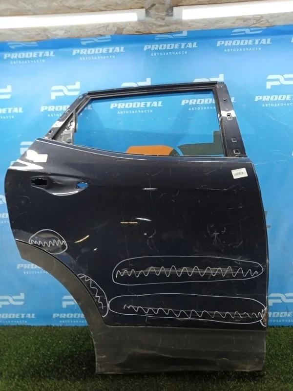 Дверь задняя правая Hyundai Santa Fe 2012-2018