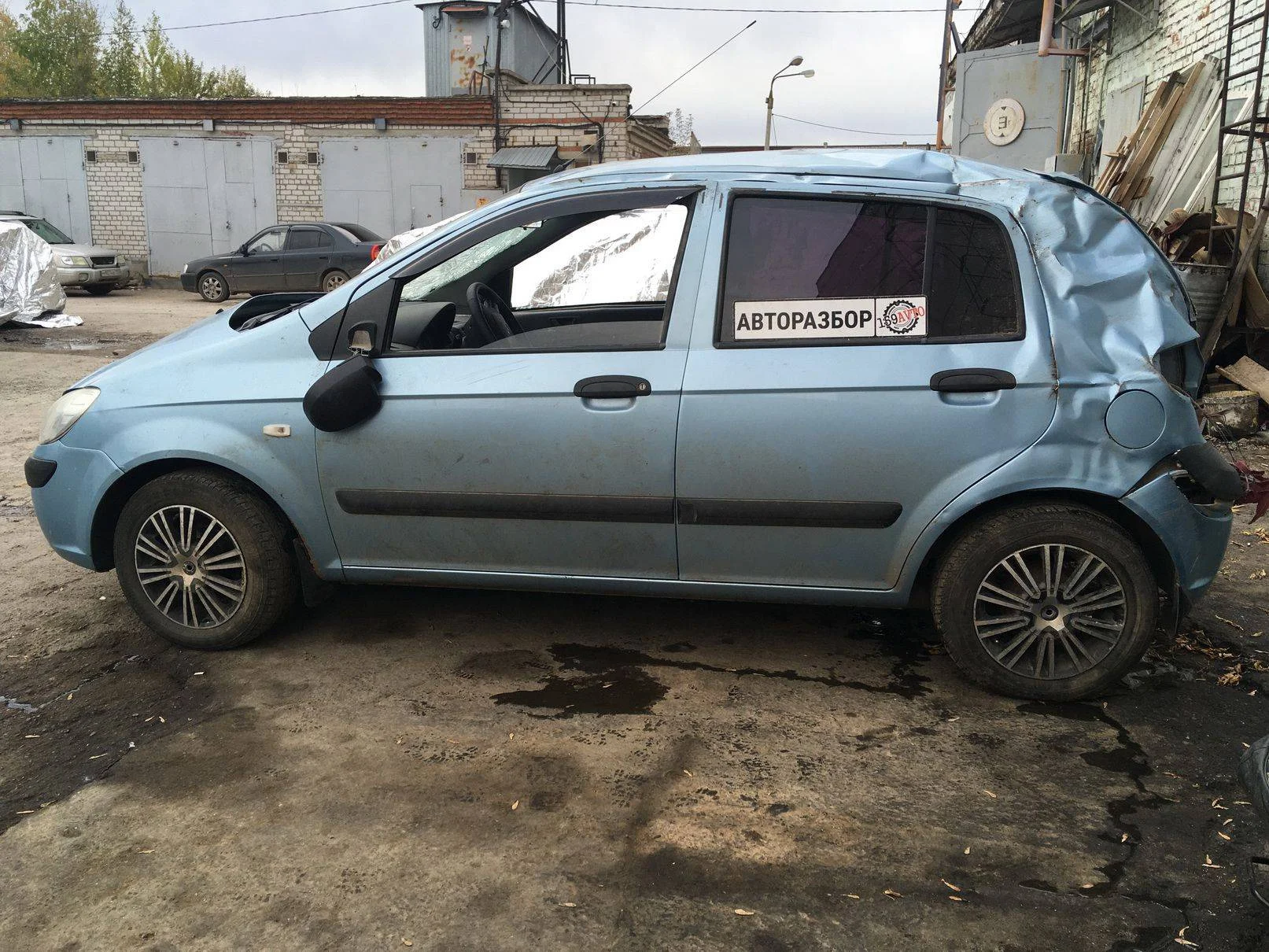 Продажа Hyundai Getz 1.4 (97Hp) (G4EE) FWD MT по запчастям