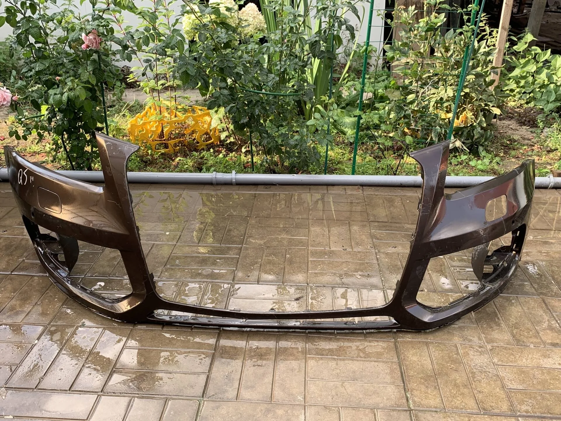 Бампер передний Audi Q5 S-Line 2012-2017г