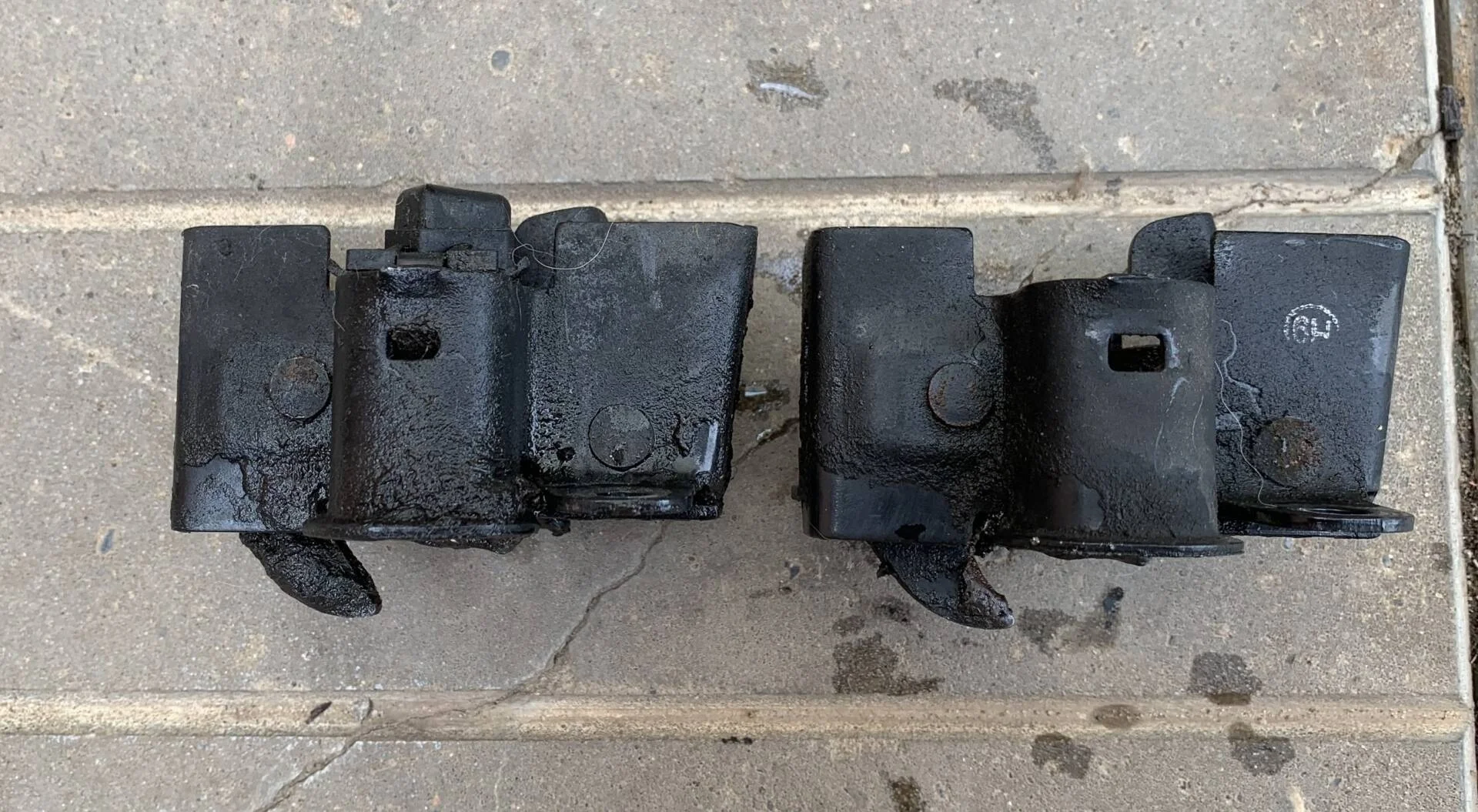 Замок капота Mercedes W164 ML 2005-2011г