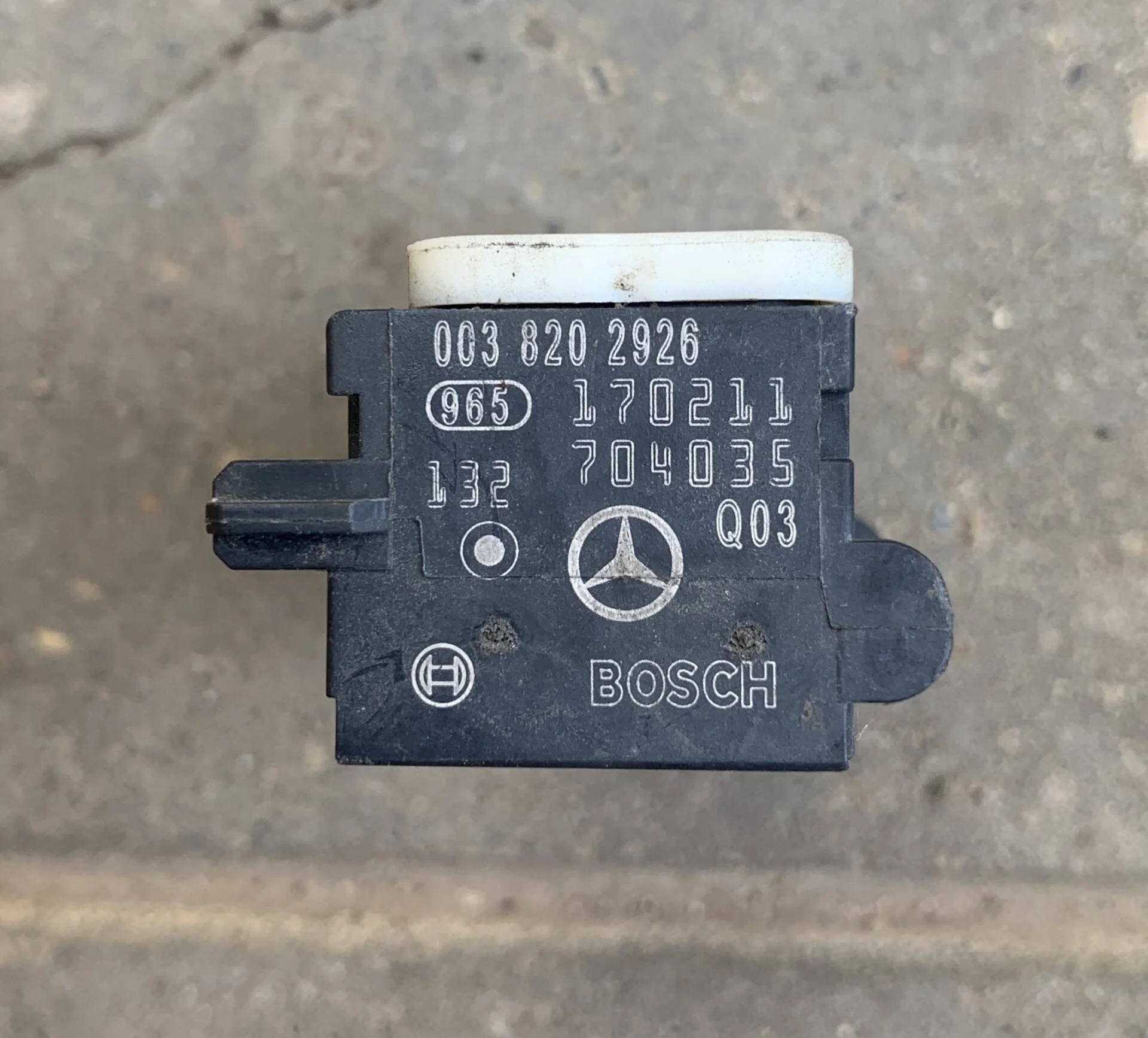 Датчик удара Mercedes W164 ML 2005-2011г