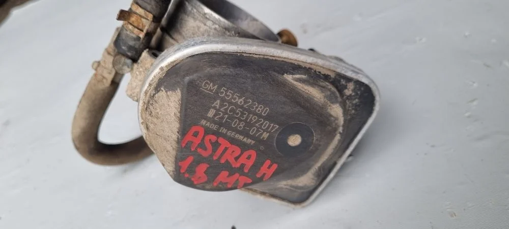 Заслонка дроссельная электрическая Opel Astra H
