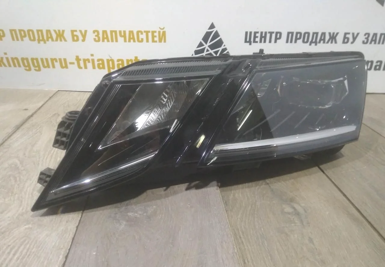 Фара ЛЭД LED левая бу Skoda Octavia A7 рестайлинг OEM 5E1941015D