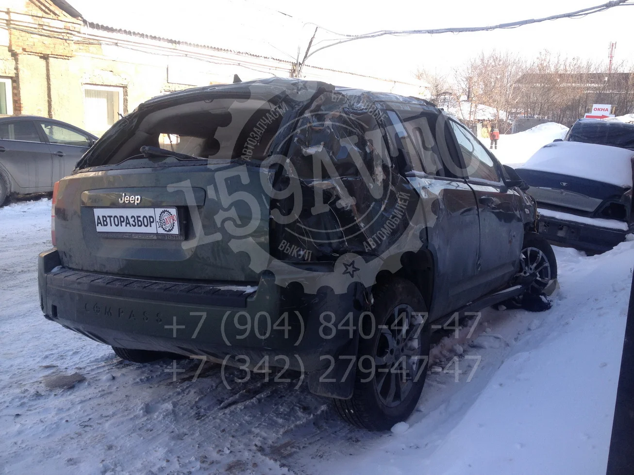 Продажа Jeep Compass 2.4 (170Hp) (ED3) FWD AT по запчастям