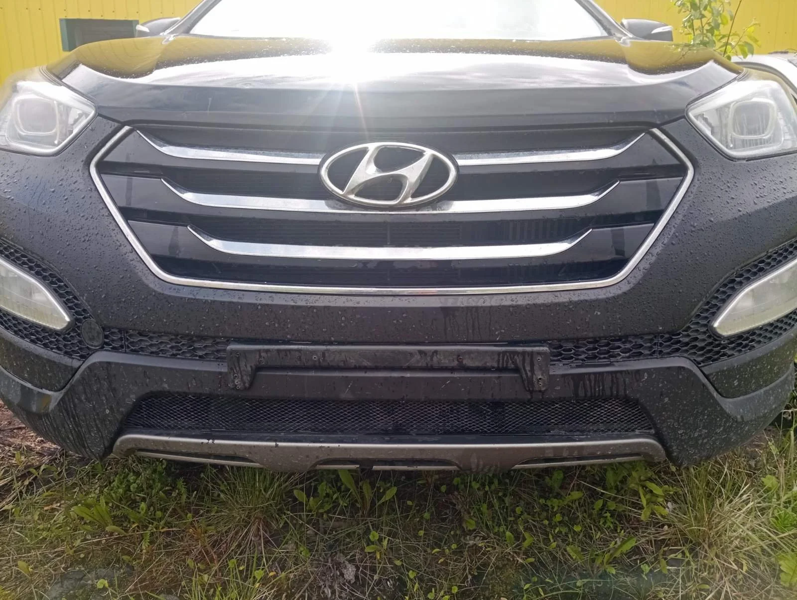 Решетка радиатора Hyundai Santa Fe 3 DM 2012-2016
