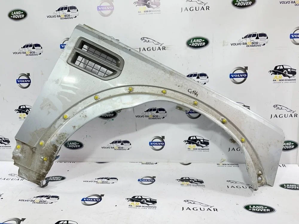 Крыло переднее правое LR Discovery 3 Серое Дефект Discovery III (2004—2009)