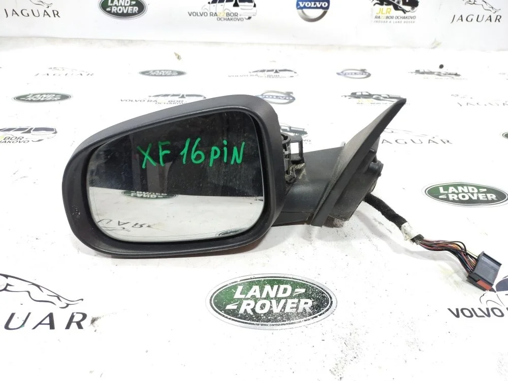 Зеркало левое Jaguar XF Дорест 16 pin НЕ комплект XF I (2007—2011)
