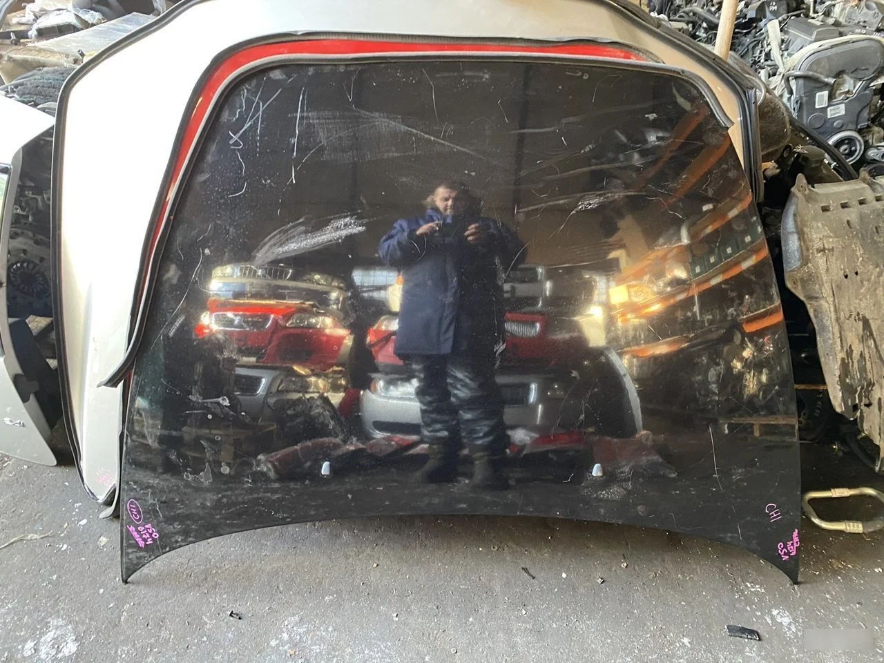 Капот Volvo S40 II C30 I V50 I C70 II C30 I рестайлинг (2010—2013)