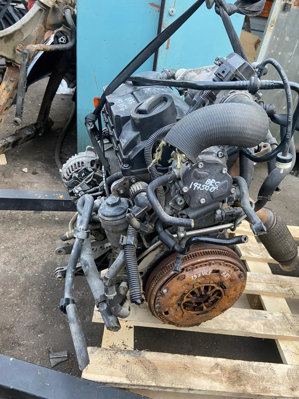 Маховик двигателя AUDI A3, SKODA OCTAVIA 1Z, VOLKSWAGEN GOLF 5/5+, JETTA 5, PASSAT B6 BRS 2004- МКПП  5 б/у A3(2004-2013);OCTAVIA 1Z(2004-2012);GOLF 5(2004-2009);PASSAT B6(2005-2010);PASSAT B7(2011-2015)