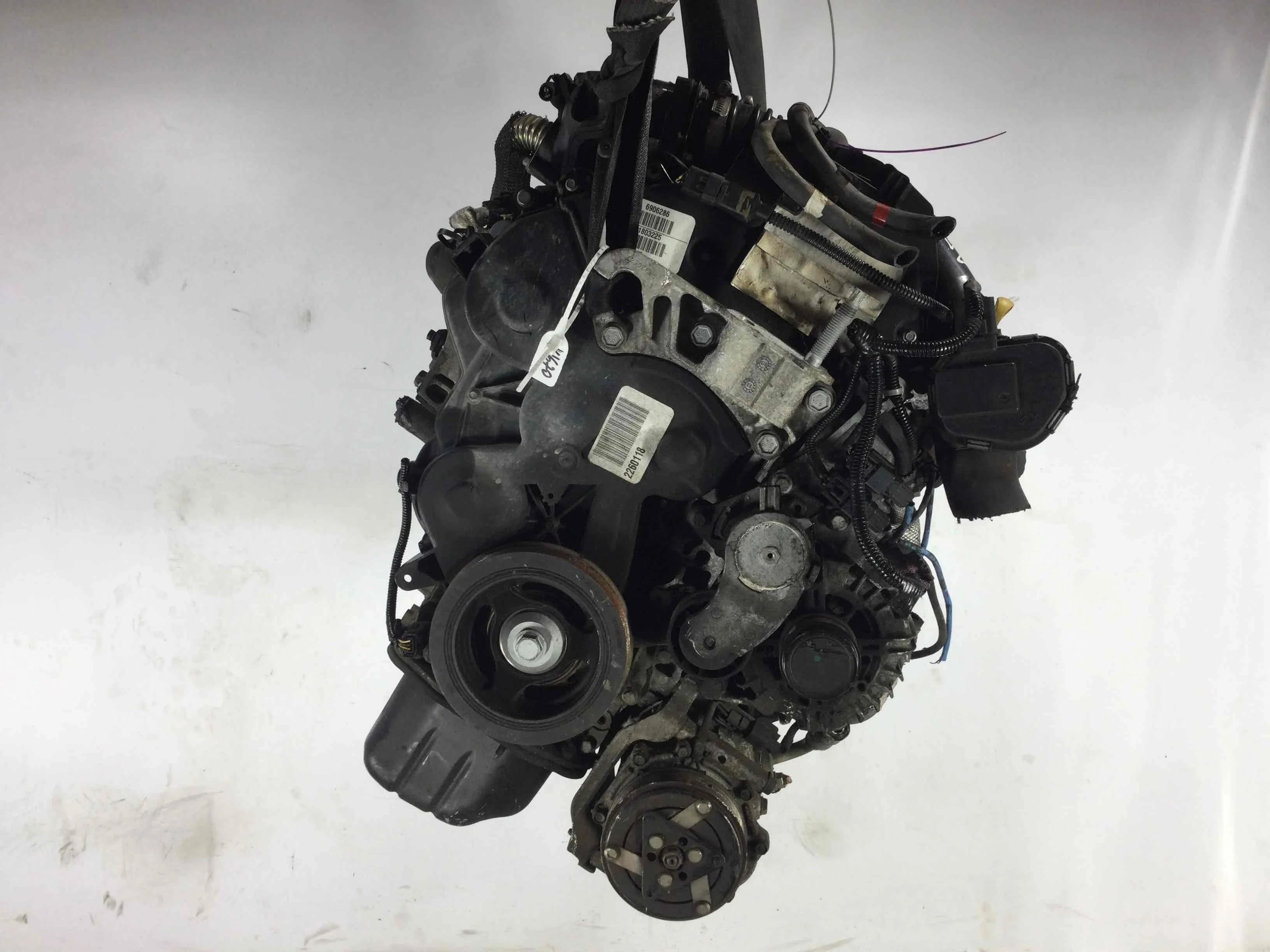 Двигатель Volvo V50 1 поколение рестайлинг 2007-2012 дизель 1.6 HDi Механика Х/б