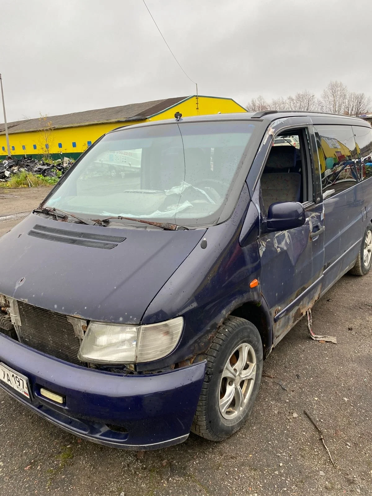 Продажа Mercedes-Benz Vito 2.3D (98Hp) (601.970) FWD AT по запчастям
