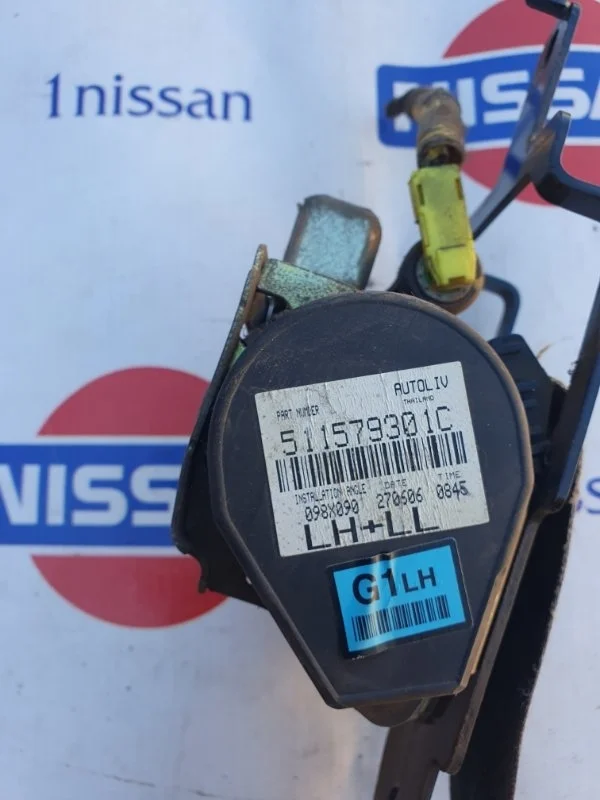 Ремень безопасности Nissan Almera Classic 2006 8688595F0D B10 QG16, передний левый