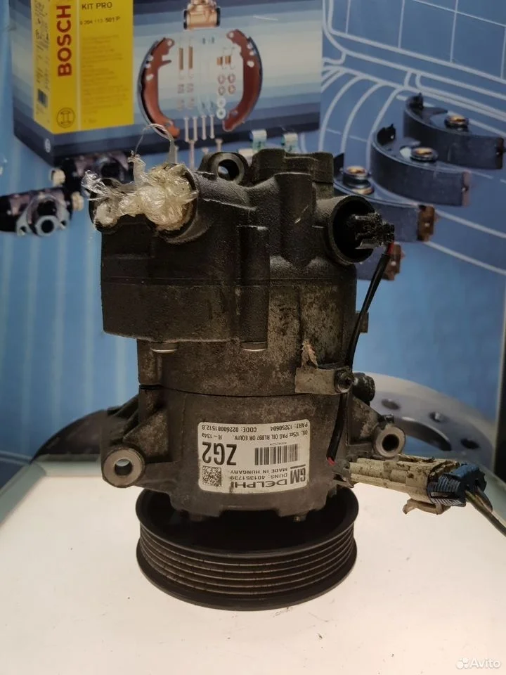 Компрессор кондиционера opel astra j 1.6 13250604