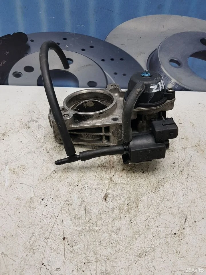 Заслонка дроссельная z13dth opel astra h