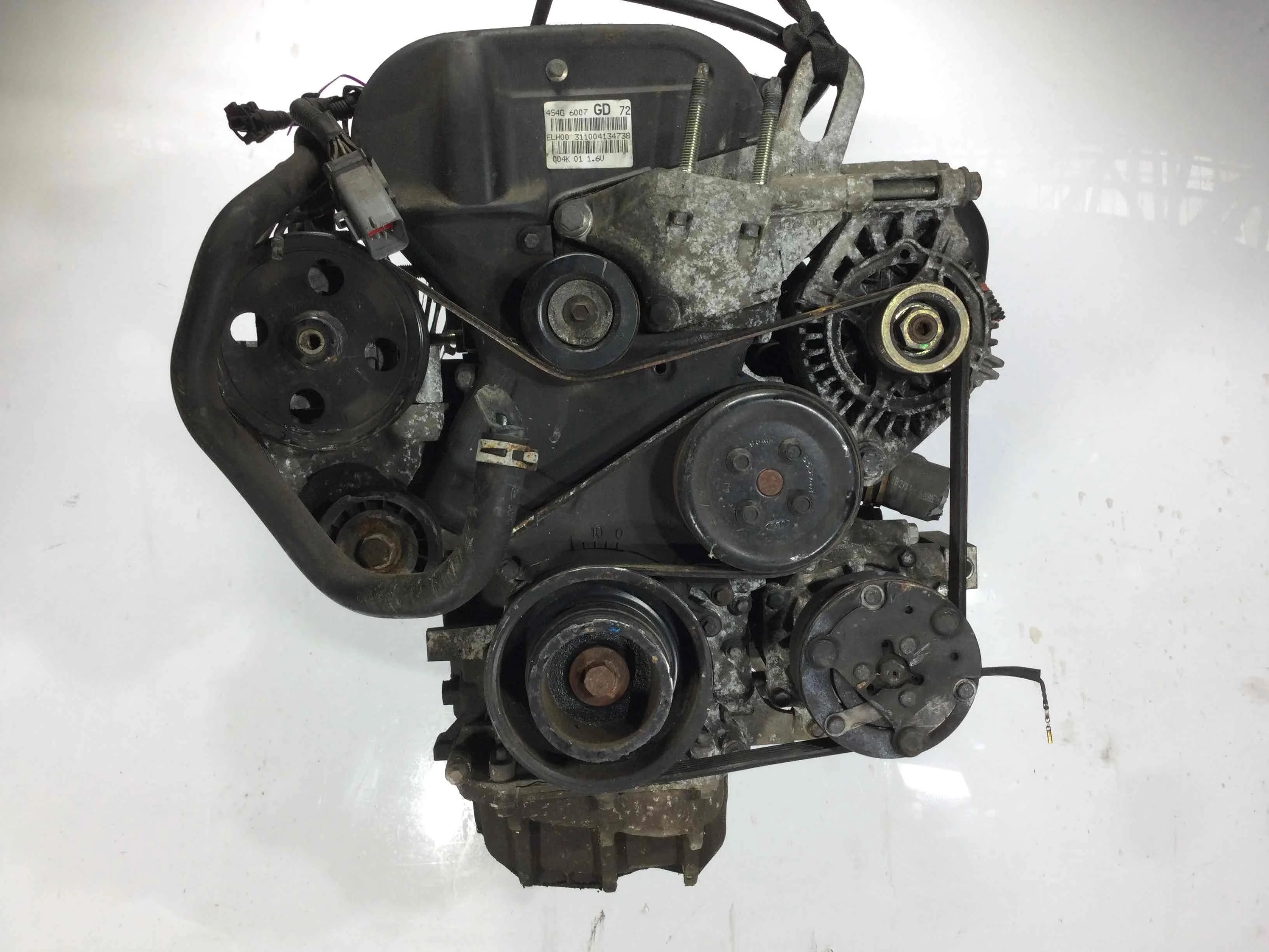 Двигатель Ford Focus 1 поколение [рестайлинг] (2001-2005) бензин 1.6 i Механика Х/б