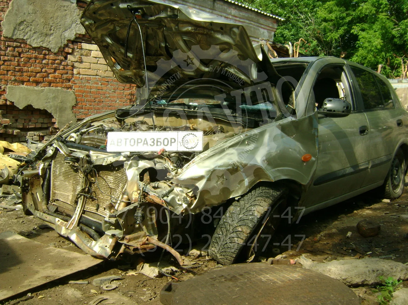 Продажа Nissan Almera 1.8 (115Hp) (QG18DE) FWD AT по запчастям