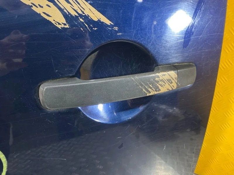 Ручка двери наружная задняя левая Nissan Navara (D40) 2004-2015 2010 80640EB100 ПИКАП 2.5 D YD25DDTI