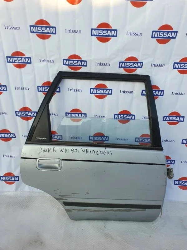 Дверь боковая Nissan Primera Wagon 1990-1998 8229079N00 W10 GA16, задняя правая