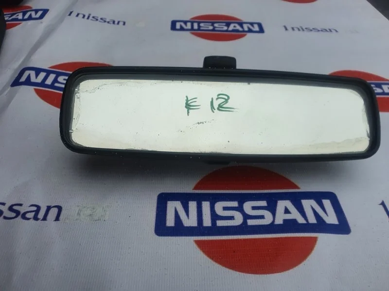 Зеркало заднего вида салонное Nissan Micra 2002-2010 96321AU300 K12 CR12, переднее