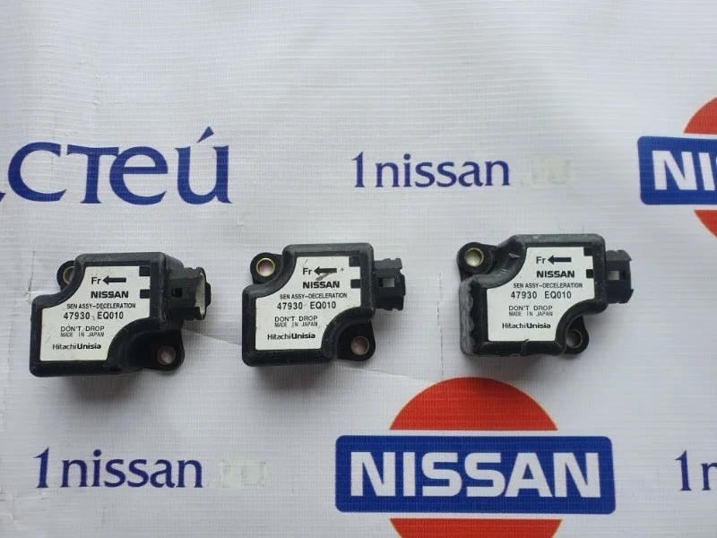 Датчик ускорения Nissan X Trail 2002-2007 47930EQ010 Т30 QR20, передний