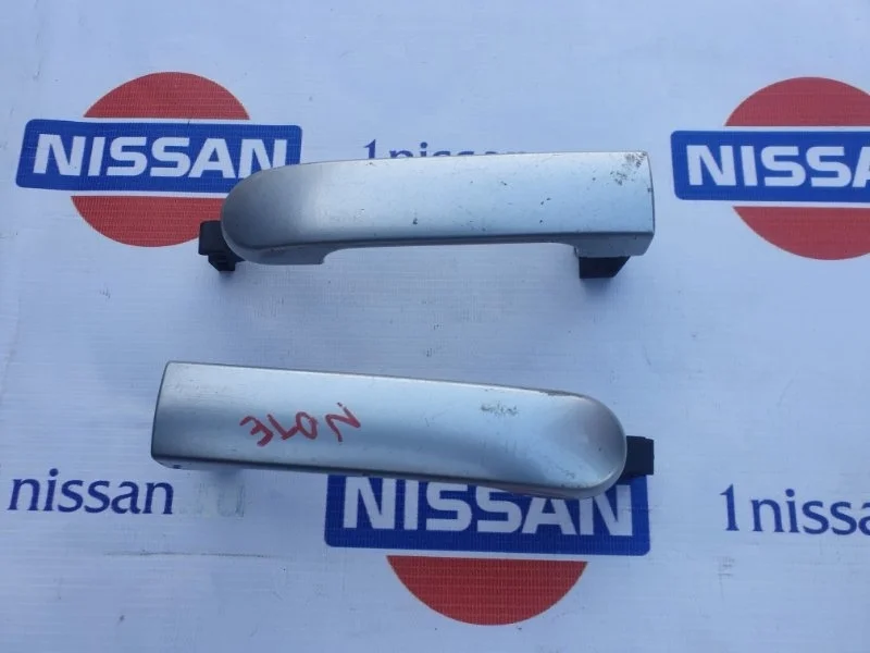Ручка двери внешняя Nissan Note 2006-2013 80640AX62B E11 CR14, задняя