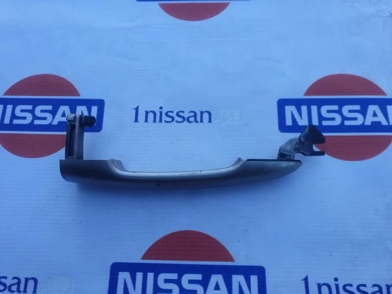 Ручка двери внешняя Nissan Primera 2002-2007 80642AV600 P12 QG16-QG18, передняя