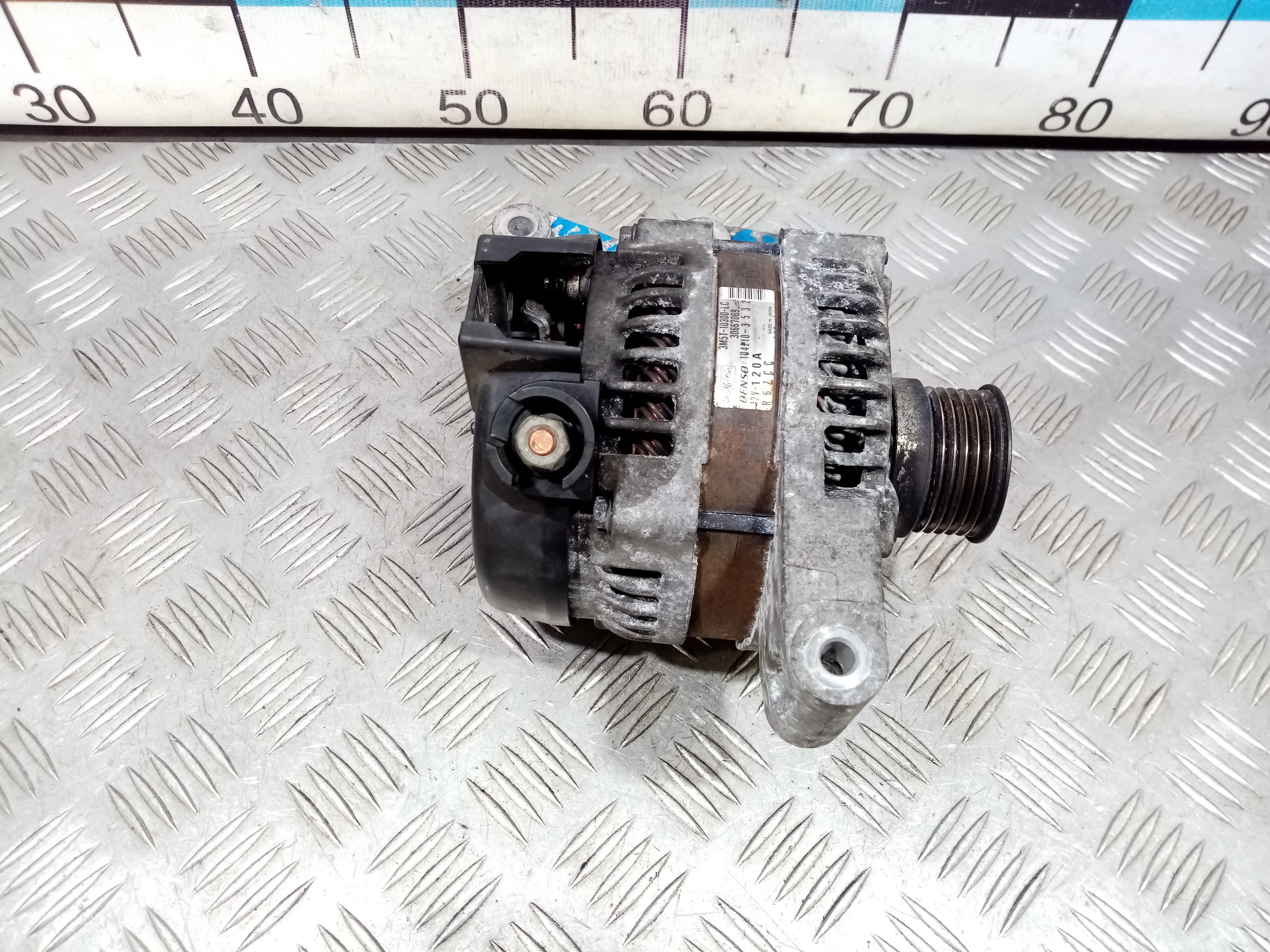 [Б/У] Генератор Ford 120 AMP - Без реле-регулятора напряжения [Код: 00409802 ]