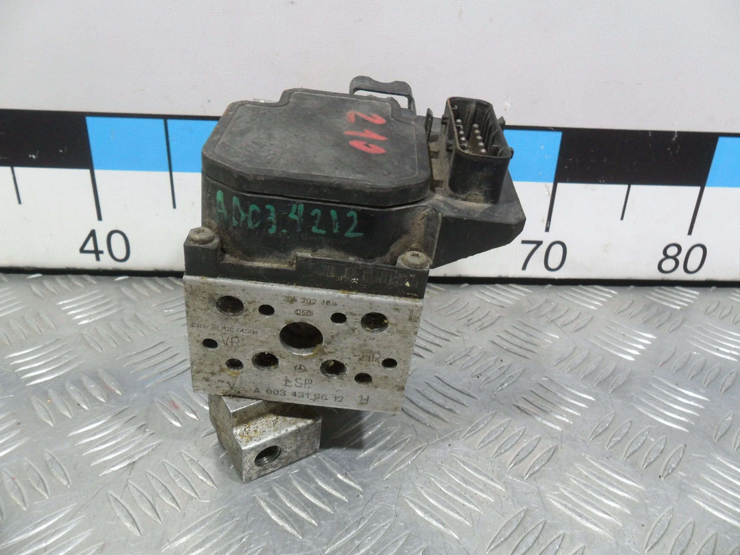 [Б/У] Блок ABS (насос) Mercedes W210 W202 R129 C208 [Код: 00372341 ]
