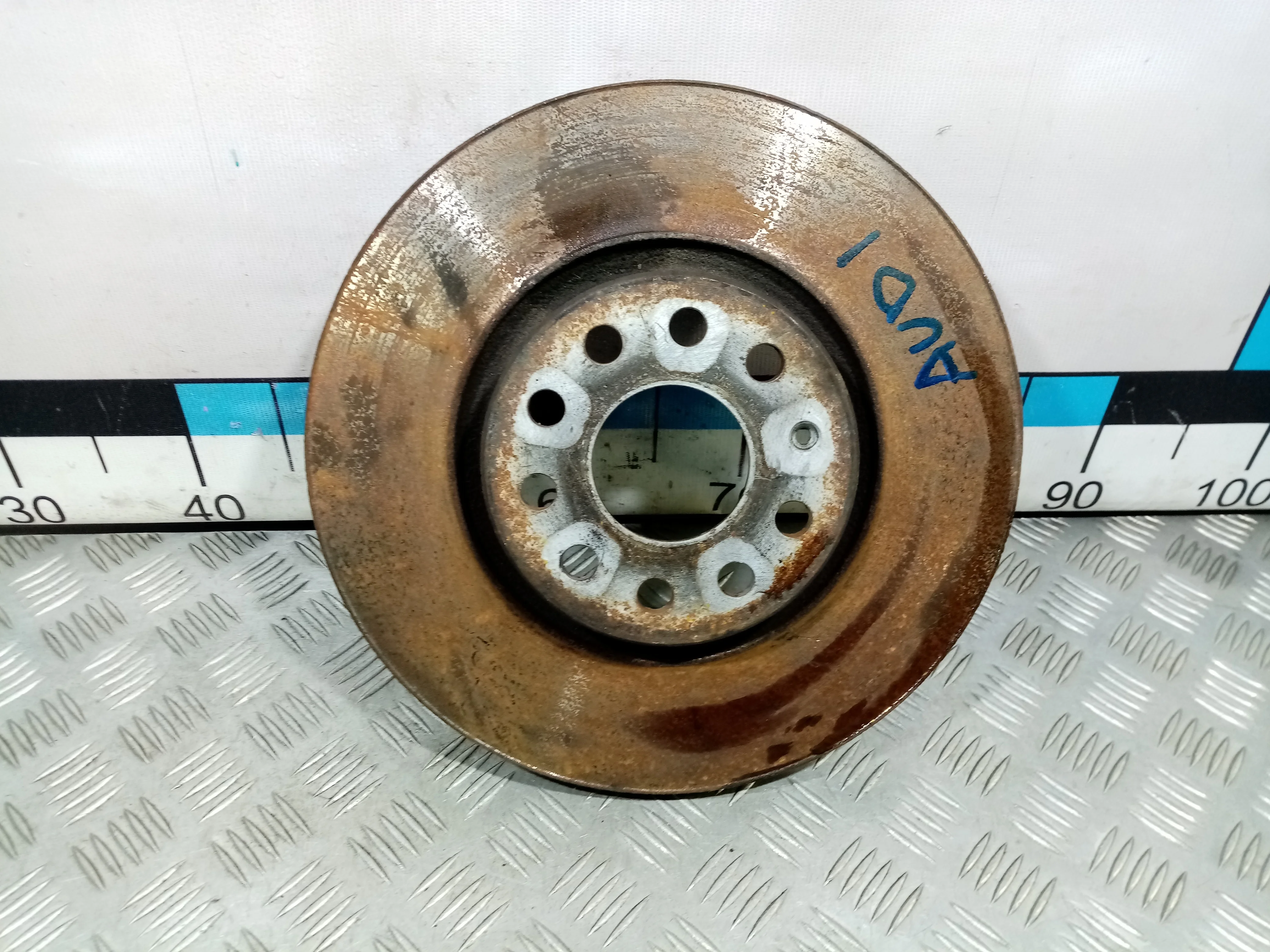 [Б/У] Диск тормозной передний VAG - 312*25mm остаток 22мм. Разболтовка 5*112 [Код: 00408868 ]