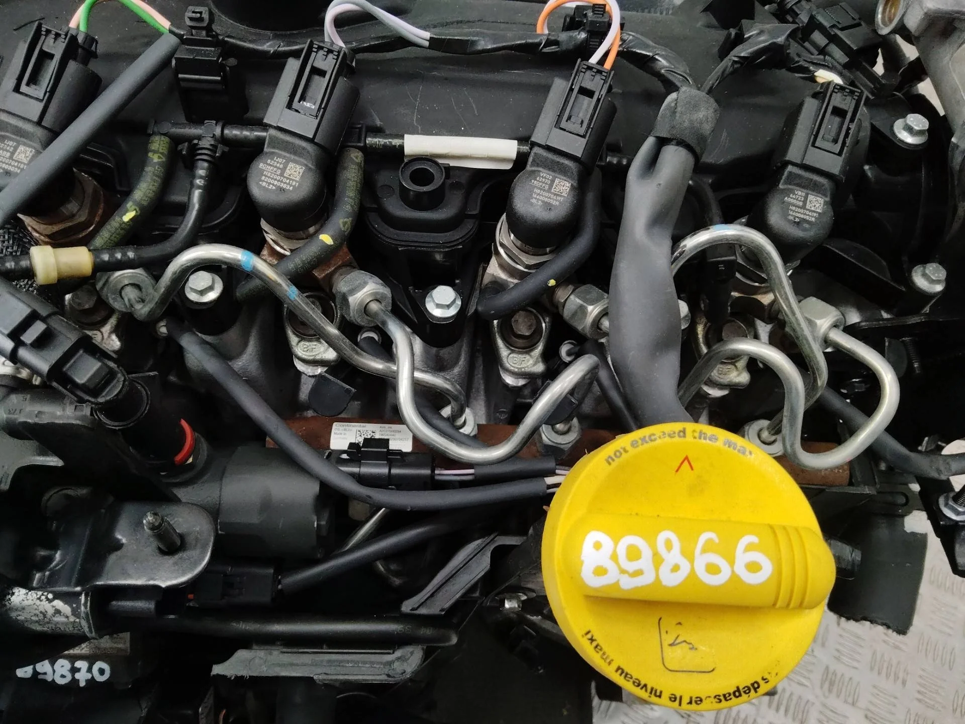 топливная рампа левая Renault Megane 3 поколение