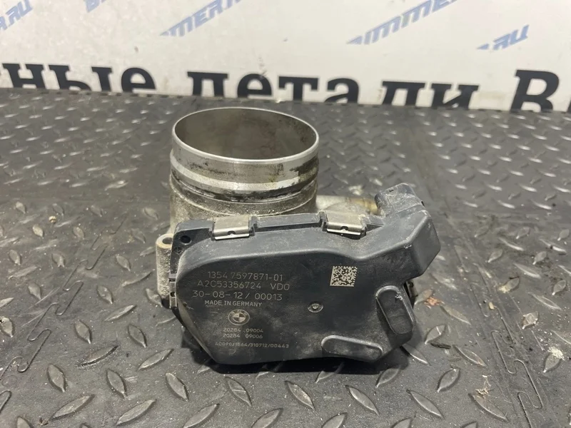Дроссельная заслонка Bmw X6 2013 13547597871 E71 N55B30A
