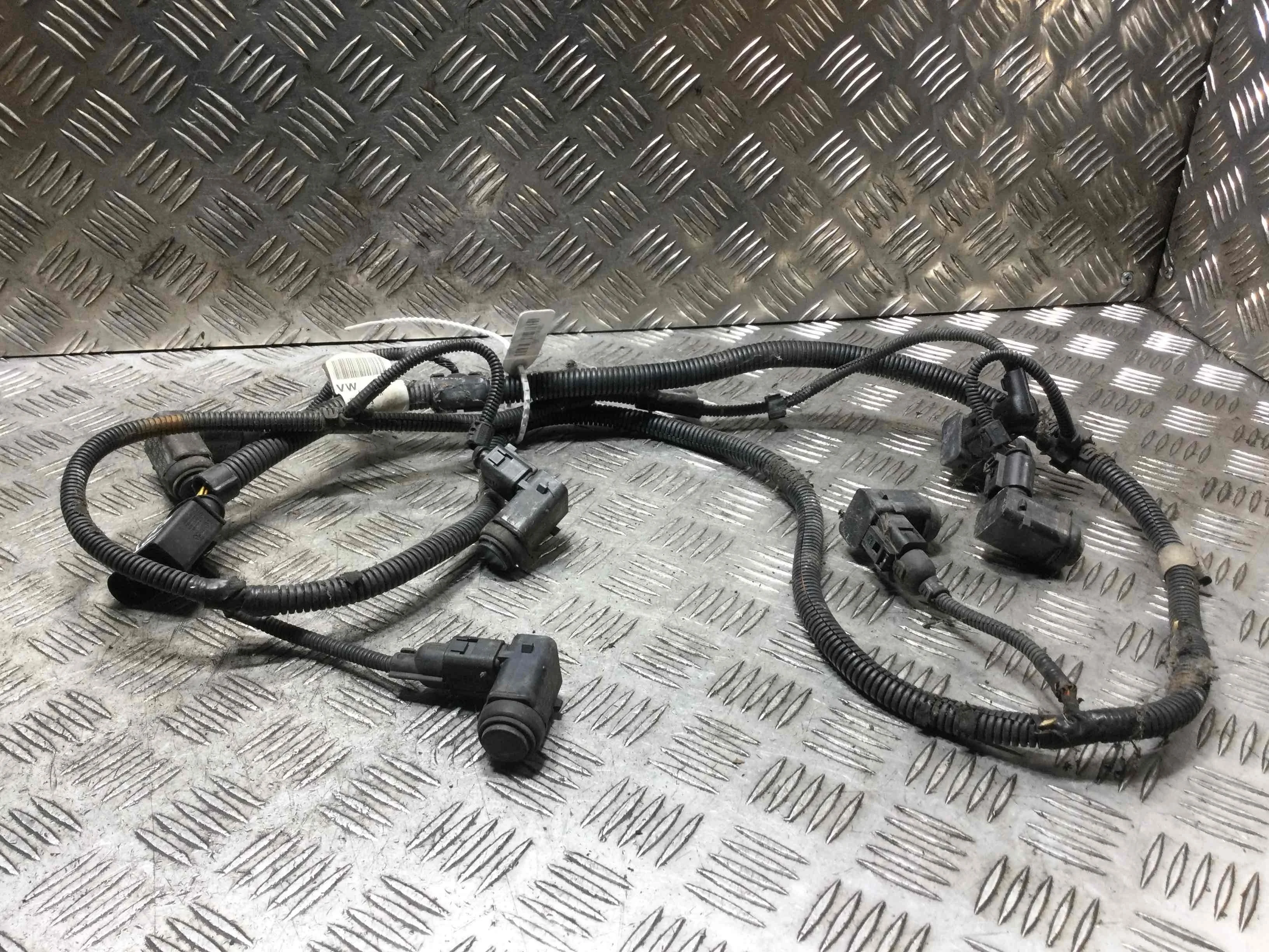 Проводка (коса) парктроников Volkswagen Touareg 1 поколение 2002-2007 дизель 2.5 TDI Автомат Внедорожник