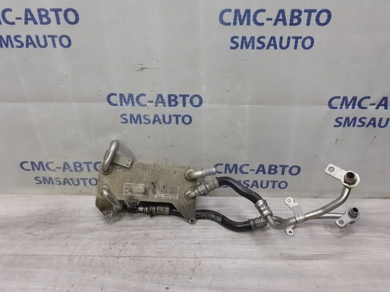 Радиатор масляный Audi A8 2013 4H0317021H D4 3.0 CGW