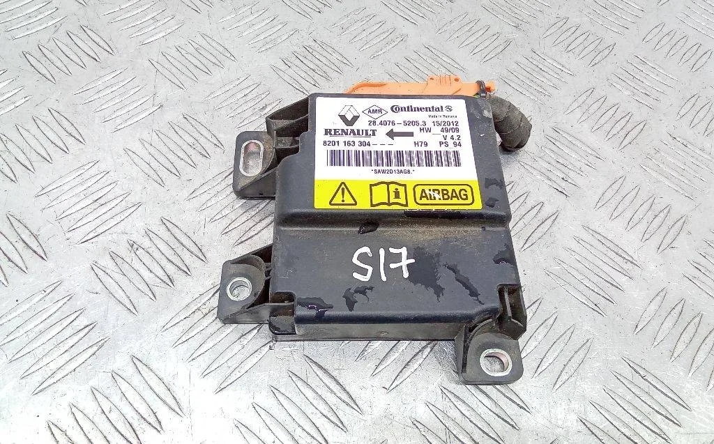 блок управления подушками безопасности Renault Duster 1 поколение