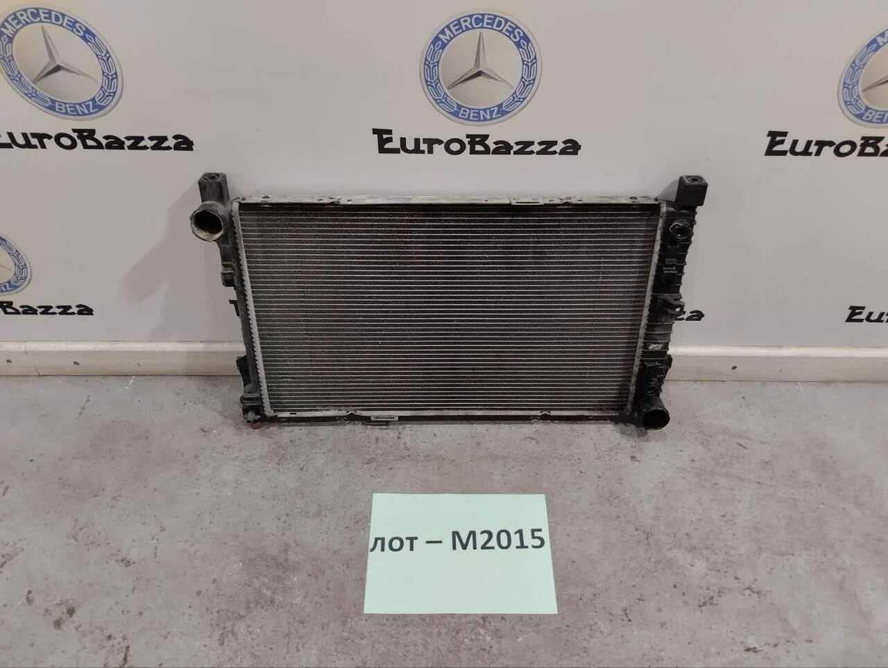 Основной радиатор Mercedes W203