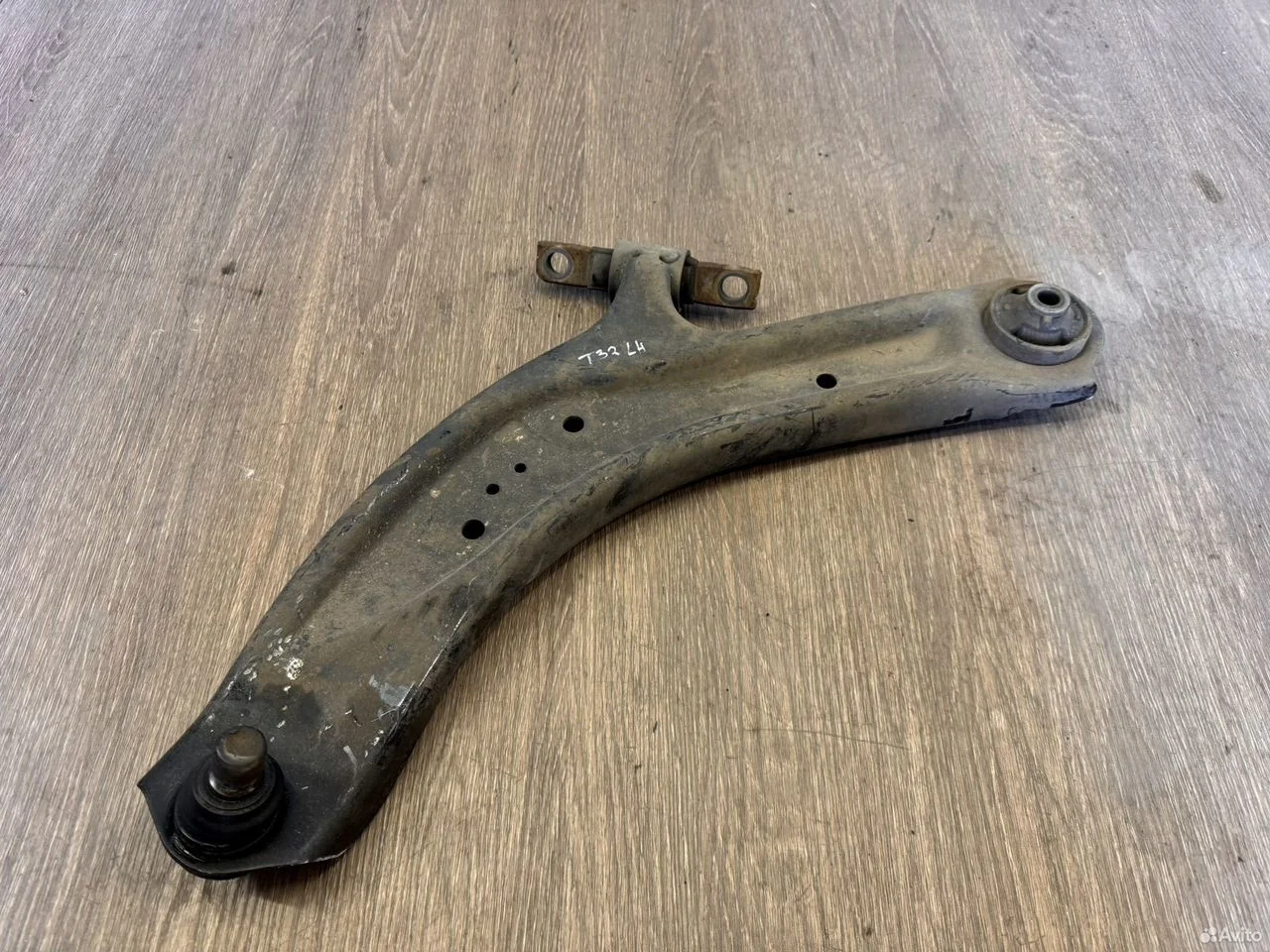 Рычаг подвески нижний передний левый nissan x trai