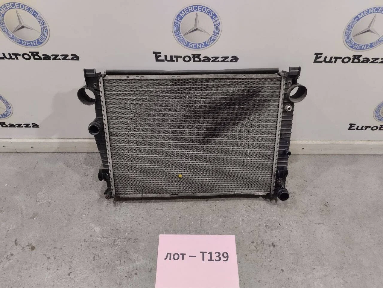 Основной радиатор Mercedes W220