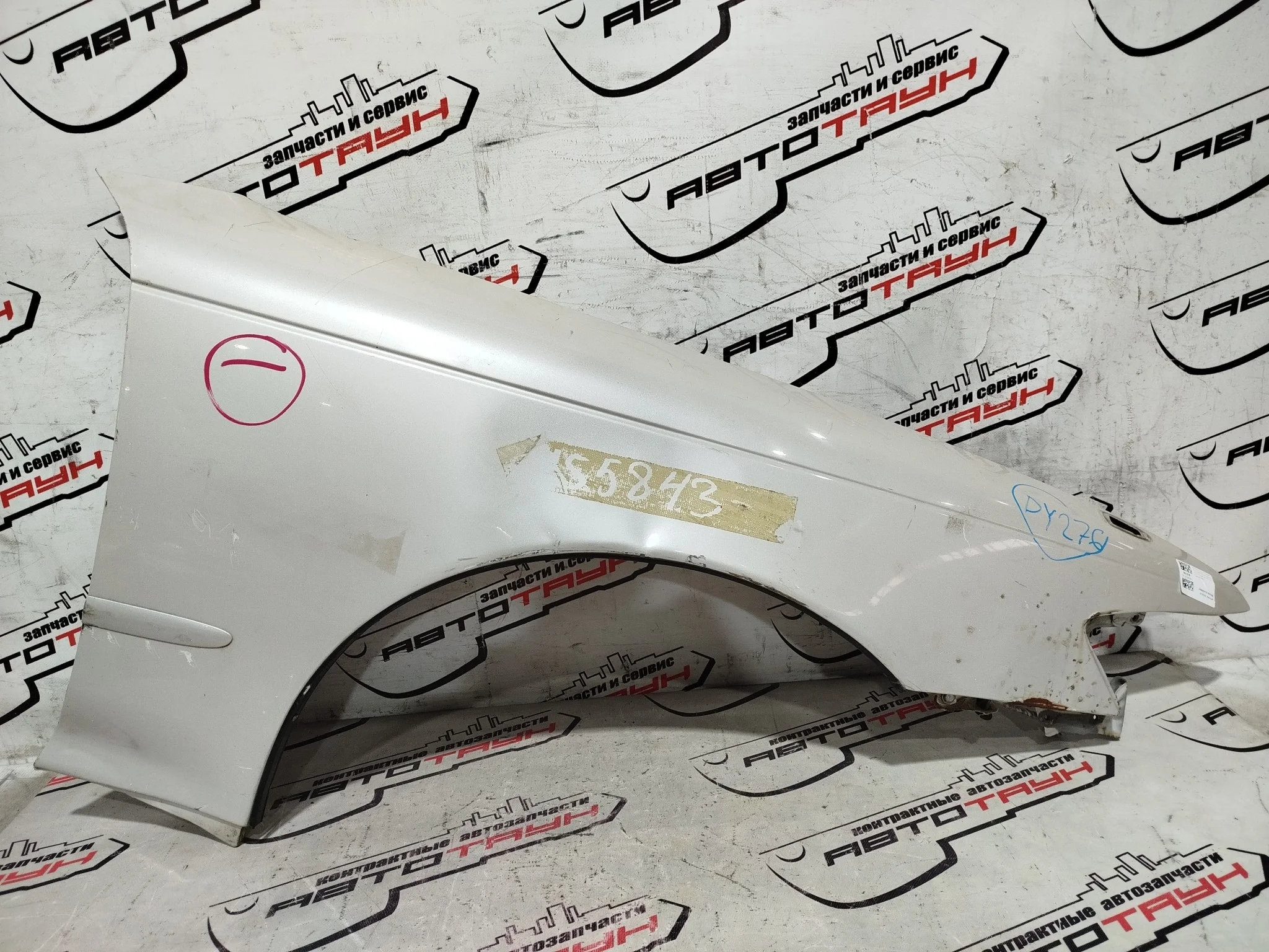 КРЫЛО TOYOTA MARK II GX90 JZX90 JZX91 JZX93 LX90 SX90 538012A390 ПЕРЕДНЕЕ ПРАВОЕ белый DY276